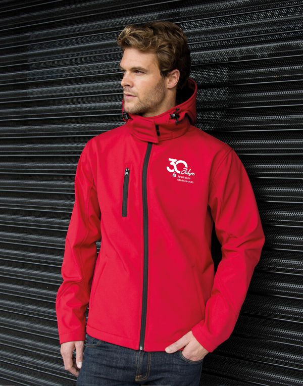 Jubiläums Hooded Softshell Jacket – Bild 2